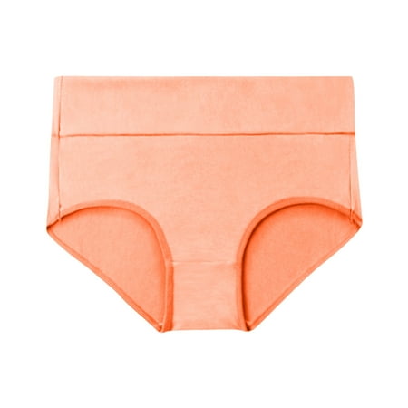 Women Seamless Briefs Solid Orange Xl Briefs 3 Pack 
Women Seamless Briefs Solid Orange Xl Briefs 3 Pack