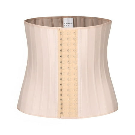 Wish Women 3 Hooks Latex Waist Trainer Corset Body Shaper Sports Training Cincher-White(5XL) S2241
Wish Women 3 Hooks Latex Waist Trainer Corset Body Shaper Sports Training Cincher-White(5XL) S2241