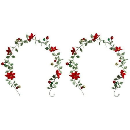 TOYMYTOY 2pcs Green Leaf with Flower Garland Xmas Hanging Garland Xmas Vine Hanging Pendant
TOYMYTOY 2pcs Green Leaf with Flower Garland Xmas Hanging Garland Xmas Vine Hanging Pendant