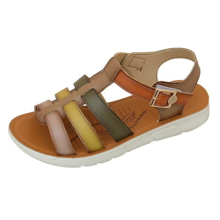 Women Summer Solid Color Buckle Strap Casual Open Toe Wedges Soft Bottom Breathable Shoes Sandals Comfy Shoes for Women Sandals Womens Slides Sandals
Women Summer Solid Color Buckle Strap Casual Open Toe Wedges Soft Bottom Breathable Shoes Sandals Comfy Shoes for Women Sandals Womens Slides Sandals