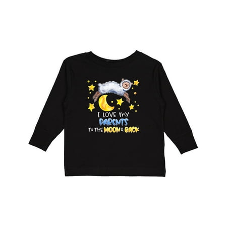 Inktastic I Love my Parents to the Moon and Back Cute Sheep Boys or Girls Long Sleeve Toddler T-Shirt
Inktastic I Love my Parents to the Moon and Back Cute Sheep Boys or Girls Long Sleeve Toddler T-Shirt