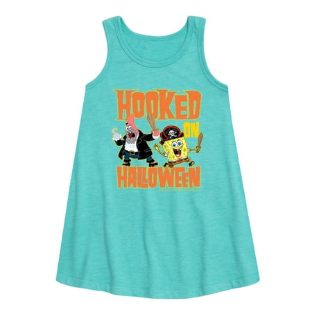 SpongeBob SquarePants - Hooked On Halloween - Toddler and Youth Girls A-line Dress
SpongeBob SquarePants - Hooked On Halloween - Toddler and Youth Girls A-line Dress