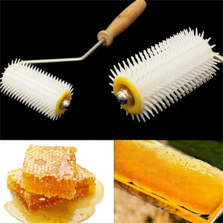 Beekeeping Tool Plastic Uncapping Needle Roller Bee Honey Extracting Equipml WL