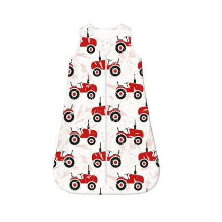 Cauagu Red Wheeled Tractors for Infant Wearable Blanket Unisex Girl Boy Swaddle Transition Sack - Newborn Essentials Sleep Clothes-Small
Cauagu Red Wheeled Tractors for Infant Wearable Blanket Unisex Girl Boy Swaddle Transition Sack - Newborn Essentials Sleep Clothes-Small