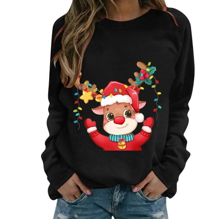 adviicd Christmas Sweatshirts for Women Knit Top Womens Casual Long Sleeve Christmas Sweatshirts Round Neck Cute Pullover Loose Tops Round Light Lingerie Set
adviicd Christmas Sweatshirts for Women Knit Top Womens Casual Long Sleeve Christmas Sweatshirts Round Neck Cute Pullover Loose Tops Round Light Lingerie Set