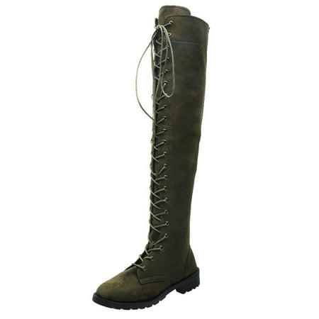 Winter Boots For Women Low Heeled Over The Knee High Boots Stretch Suede Lace-up Fashion Dress Boots Western Cowgirl Boots
Winter Boots For Women Low Heeled Over The Knee High Boots Stretch Suede Lace-up Fashion Dress Boots Western Cowgirl Boots