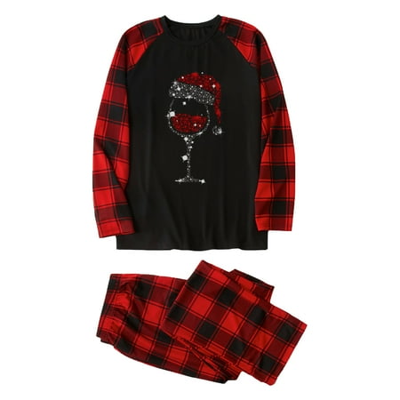Matching Family Christmas Pajamas Set Red Wine Glass Print Soft Holiday Sleepwear PJ s Set Wine Lover Plaid Pj Outfits Set
Matching Family Christmas Pajamas Set Red Wine Glass Print Soft Holiday Sleepwear PJ s Set Wine Lover Plaid Pj Outfits Set