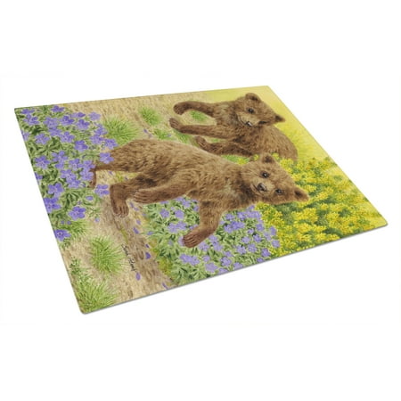 Carolines Treasures ASA2085LCB Bear Cubs Glass Cutting Board Large 12H x 16W multicolor
Carolines Treasures ASA2085LCB Bear Cubs Glass Cutting Board Large 12H x 16W multicolor