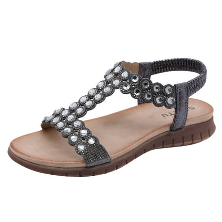 Sandals Women Sandals Women Sandals For Women Summer Sandals For Women Flat Slip On Sandals Crystal Roman Shoes Open Toe Casual Sandals
Sandals Women Sandals Women Sandals For Women Summer Sandals For Women Flat Slip On Sandals Crystal Roman Shoes Open Toe Casual Sandals