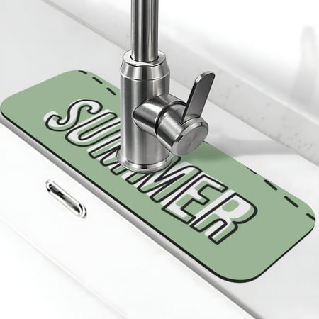 Xecao Summer for Kitchen Sink Splash Guard Faucet Mat Faucet Guard & Draining mat (15 X 5.5 )
Xecao Summer for Kitchen Sink Splash Guard Faucet Mat Faucet Guard & Draining mat (15 X 5.5 )