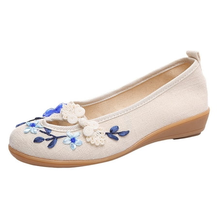 Vuygyu Women Casual Shoes Fashionable New Pattern Flower Embroidered Wedge Comfortable And Breathable Suitable For All Seasons Flip Flops for Women at Home 8w Sandals Flat Women Shoes Casual Casual
Vuygyu Women Casual Shoes Fashionable New Pattern Flower Embroidered Wedge Comfortable And Breathable Suitable For All Seasons Flip Flops for Women at Home 8w Sandals Flat Women Shoes Casual Casual