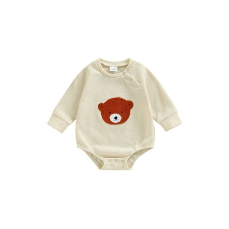 Peyakidsaa Newborn Baby Girls Spring Autumn Casual Romper Long Sleeve O Neck Bear Print Loose Playsuit
Peyakidsaa Newborn Baby Girls Spring Autumn Casual Romper Long Sleeve O Neck Bear Print Loose Playsuit