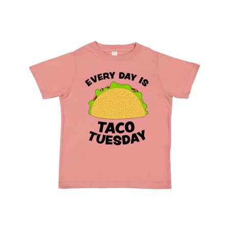 Inktastic Every Day is Taco Tuesday Gift Toddler Boy or Toddler Girl T-Shirt
