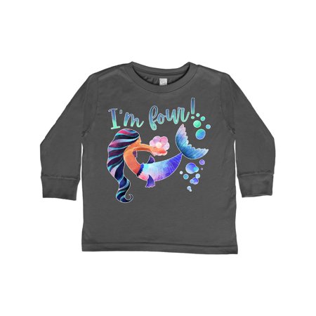 Inktastic I m Four! 4th Birthday Pink and Blue Mermaid Gift Toddler Boy or Toddler Girl Long Sleeve T-Shirt
Inktastic I m Four! 4th Birthday Pink and Blue Mermaid Gift Toddler Boy or Toddler Girl Long Sleeve T-Shirt