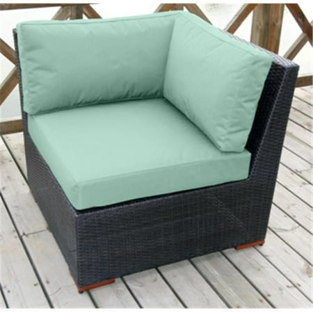 Bellini Home and Gardens UNW77173B2014 Christopher Deep Seating Corner Sectional Set, Medium Turquoise