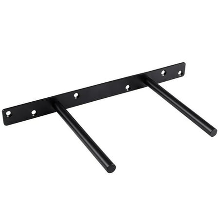 Yohoo Double Shelf Brackets Floating Heavy Duty Replacement Shelf Wall Mounted