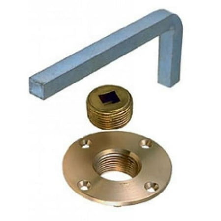 Garboard Drain Plus with Steel Wrench
