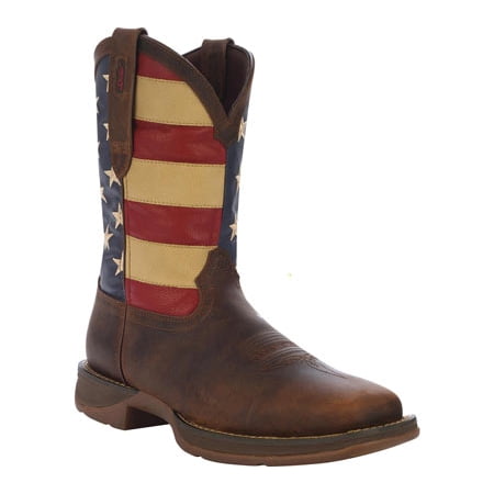 Durango Patriotic Pull-On Western Flag Boot Size 11(D)