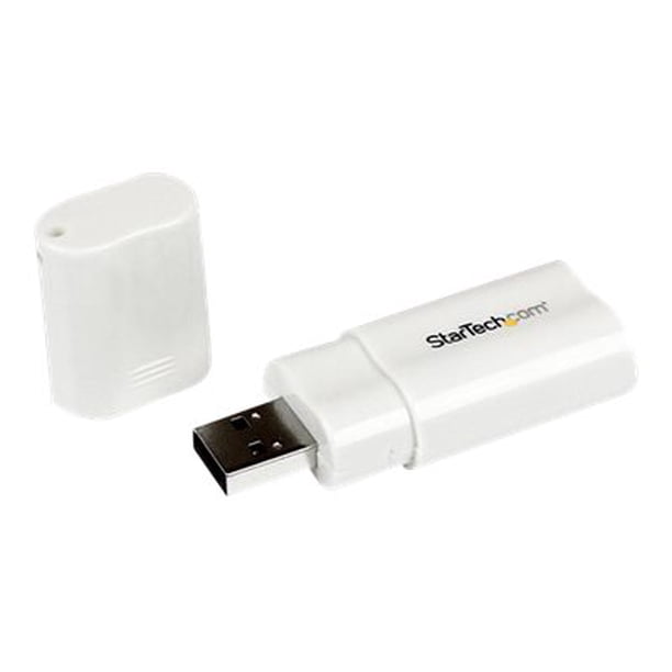StarTech M03004W Startech USB to Stereo Audio Adapter Converter