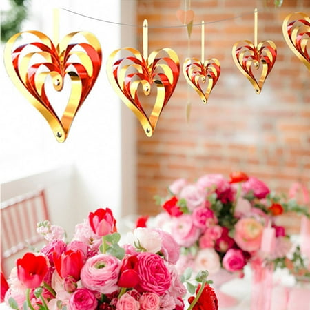 Hadanceo 4Pcs/Set Heart Shape Pendant Glitter Cardboard Hanging Valentine Showcase Decor
Hadanceo 4Pcs/Set Heart Shape Pendant Glitter Cardboard Hanging Valentine Showcase Decor