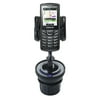 Unique Auto Cupholder and Suction Windshield Dual Purpose Mounting System for Samsung GT-E2152 - Flexible Holder System Includes Two Mount Options
