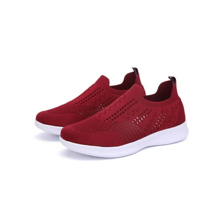 Woobling Mens Flats Slip On Sneakers Comfort Casual Shoe Workout Walking Shoes Nonslip Sock Sneaker Hollow Out Lightweight Red 4(W)
Woobling Mens Flats Slip On Sneakers Comfort Casual Shoe Workout Walking Shoes Nonslip Sock Sneaker Hollow Out Lightweight Red 4(W)