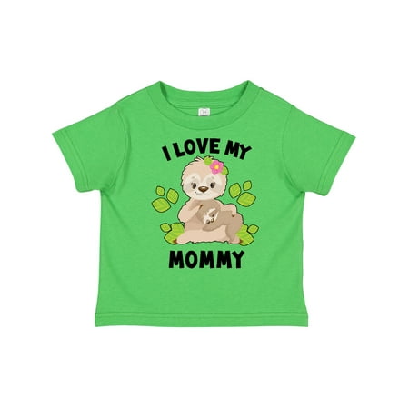 Inktastic Cute Sloth I Love My Mommy with Green Leaves Gift Toddler Boy or Toddler Girl T-Shirt
Inktastic Cute Sloth I Love My Mommy with Green Leaves Gift Toddler Boy or Toddler Girl T-Shirt