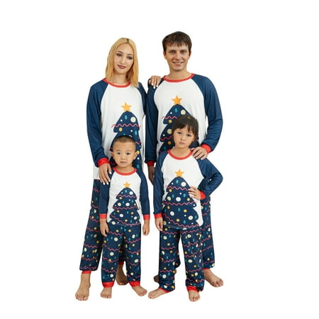 Sunisery Christmas Pajamas for Family Matching PJ s Sets with Christmas Tree Long Sleeve Tee and Pants Loungewear
Sunisery Christmas Pajamas for Family Matching PJ s Sets with Christmas Tree Long Sleeve Tee and Pants Loungewear