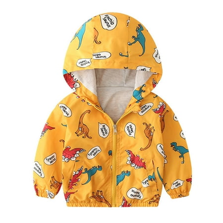 REDARER Toddler Kids Baby Grils Boys Dinosaur Print Jacket Zipper Hooded Windproof Coat Sweatshirt Zipper Jacket For Girls Yellow 1-2 Years
REDARER Toddler Kids Baby Grils Boys Dinosaur Print Jacket Zipper Hooded Windproof Coat Sweatshirt Zipper Jacket For Girls Yellow 1-2 Years