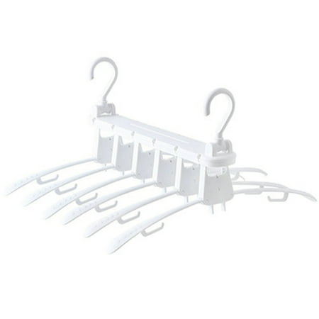 Double Hooks Clothes Hanger 6 Rows Foldable Rotatable Coat Hanger Organizer Coat Hook Storage Holder White
Double Hooks Clothes Hanger 6 Rows Foldable Rotatable Coat Hanger Organizer Coat Hook Storage Holder White