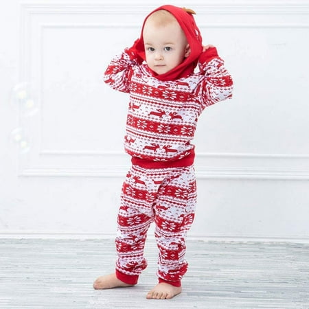 Zukuco Christmas Baby Girls Boys Clothes Christmas Tree Long Sleeve Hoodie Tops + Snowflake Pants Infant Winter Fall Clothing Outfits
Zukuco Christmas Baby Girls Boys Clothes Christmas Tree Long Sleeve Hoodie Tops + Snowflake Pants Infant Winter Fall Clothing Outfits