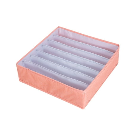 TANGNADE Linen 7 Lattice Finishing Box Underwear Bra Storage Box Folding Storage Bag Washable
TANGNADE Linen 7 Lattice Finishing Box Underwear Bra Storage Box Folding Storage Bag Washable
