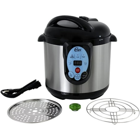 HPJDM CAREY DPC-9SS Pressure Cooker and Canner Stainless Steel 9.5 Qt