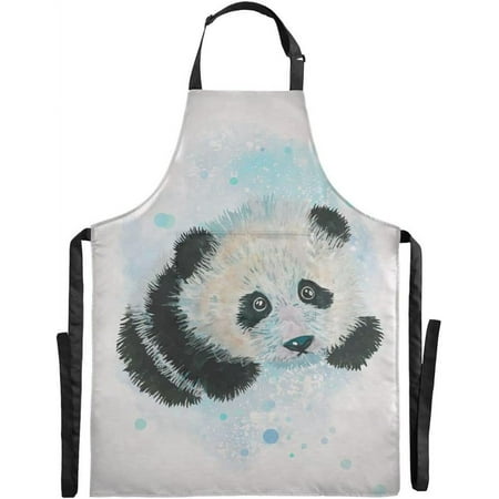 Hyjoy 34.7×26.7in Panda Apron Waterdrop Resistant Cooking Kitchen Apron with Adjustable Neck Strap for Women Men Chef
Hyjoy 34.7×26.7in Panda Apron Waterdrop Resistant Cooking Kitchen Apron with Adjustable Neck Strap for Women Men Chef