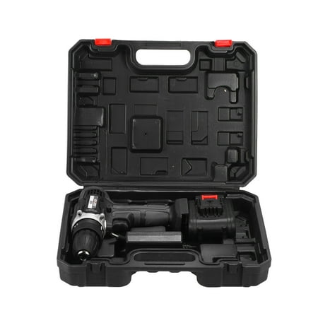 21V Cordless Drill Dirve Kit 2 Speed All Copper Motor Cordless Power Drill with 1x1.5Ah Batteries Fast 15+1 Torque Setting Max Torque 30N.m 3/8
21V Cordless Drill Dirve Kit 2 Speed All Copper Motor Cordless Power Drill with 1x1.5Ah Batteries Fast 15+1 Torque Setting Max Torque 30N.m 3/8