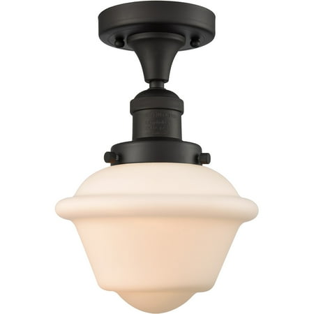 Oil Rubbed Bronze Tone Semi Flush 8 Wide Matte White Cased Glass Steel/Cast Brass Medium Base LED 1 Light Fixture
Oil Rubbed Bronze Tone Semi Flush 8 Wide Matte White Cased Glass Steel/Cast Brass Medium Base LED 1 Light Fixture