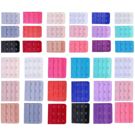 HEMOTON 36 Pieces Women s Bra Extenders Brassiere Extension Hooks 2 Hooks and 3 Hooks (18 Colors)
HEMOTON 36 Pieces Women s Bra Extenders Brassiere Extension Hooks 2 Hooks and 3 Hooks (18 Colors)