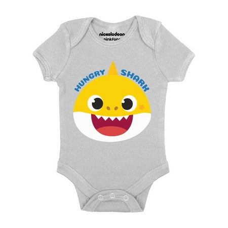 Baby Shark Outfit for Baby Boys Girls- Newborn 6m 12m 18m 24m Baby Shark One Piece Bodysuit - Hungry Shark
Baby Shark Outfit for Baby Boys Girls- Newborn 6m 12m 18m 24m Baby Shark One Piece Bodysuit - Hungry Shark