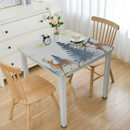 ZHZY Square Table Cover 100% Polyester Fiber Outdoor Fitted Wrinkle Resistant Tablecloth 46 *46
ZHZY Square Table Cover 100% Polyester Fiber Outdoor Fitted Wrinkle Resistant Tablecloth 46 *46
