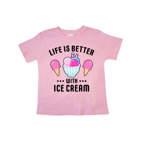 Inktastic Life is Better with Ice Cream with Bowl and Two Cones Gift Toddler Boy or Toddler Girl T-Shirt
Inktastic Life is Better with Ice Cream with Bowl and Two Cones Gift Toddler Boy or Toddler Girl T-Shirt