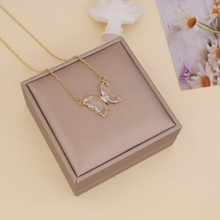 WQJNWEQ Necklaces for Women Clearance Ladies Fashion Multicolor Butterfly Necklace Crystal Clavicle Chain Pendant Valentines Day Gifts
WQJNWEQ Necklaces for Women Clearance Ladies Fashion Multicolor Butterfly Necklace Crystal Clavicle Chain Pendant Valentines Day Gifts