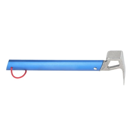 Tent Stake Hammer Camping Hammer Stainless Steel Head Multi Function With Aluminum Handle For Digging Holes Blue
Tent Stake Hammer Camping Hammer Stainless Steel Head Multi Function With Aluminum Handle For Digging Holes Blue