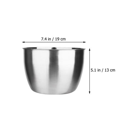 NICEXMAS 1Pc Multi-purpose Egg Basin Fruits Basin Kitchen Vegetables Basin (Silver)
NICEXMAS 1Pc Multi-purpose Egg Basin Fruits Basin Kitchen Vegetables Basin (Silver)