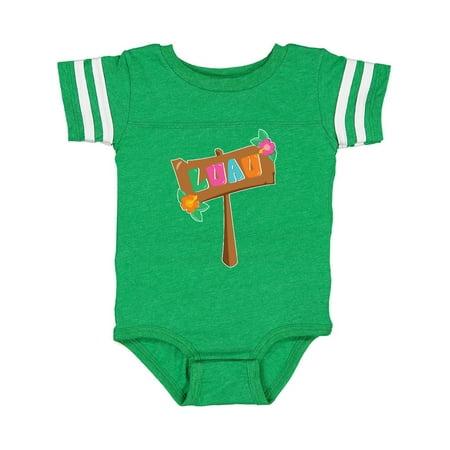 Inktastic Luau Sign Gift Baby Boy or Baby Girl Bodysuit