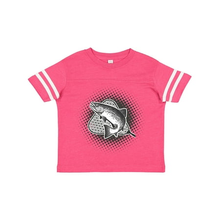 Inktastic Trout Fisherman Fly Fishing Gift Toddler Boy or Toddler Girl T-Shirt