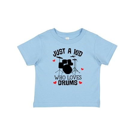 Inktastic Future Drummer Kid Loves Drums Gift Baby Boy or Baby Girl T-Shirt