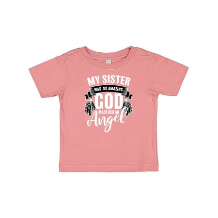 Inktastic My Sister was So Amazing God Made her an Angel Gift Baby Boy or Baby Girl T-Shirt
Inktastic My Sister was So Amazing God Made her an Angel Gift Baby Boy or Baby Girl T-Shirt