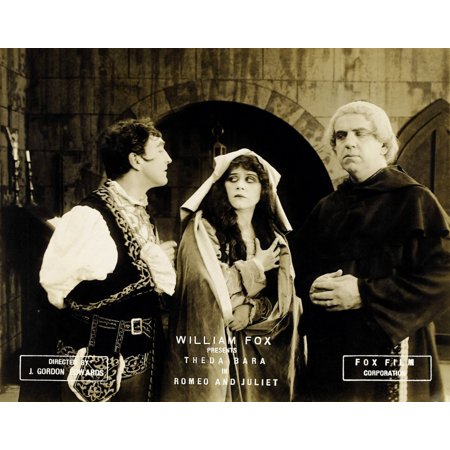 Romeo And Juliet From Left Harry Hilliard Theda Bara Walter Law 1916 Tm And Copyright 20Th Century Fox Film Corp All Rights ReservedCourtesy Everett Collection Photo Print