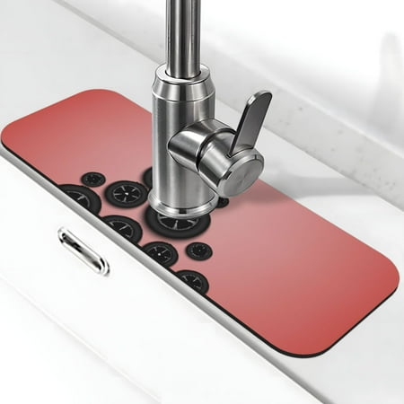 Adobk Happy New Year3 Print Faucet Mat for Kitchen Sink Sink Splash Guard Kitchen Faucet Mat Splash Guard for Kitchen Sink Area Draining Mat for Kitchen Sink
Adobk Happy New Year3 Print Faucet Mat for Kitchen Sink Sink Splash Guard Kitchen Faucet Mat Splash Guard for Kitchen Sink Area Draining Mat for Kitchen Sink