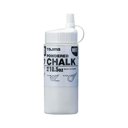 Tajima 10.5 oz. White Snap-Line Powdered Chalk Ultra-Fine Line